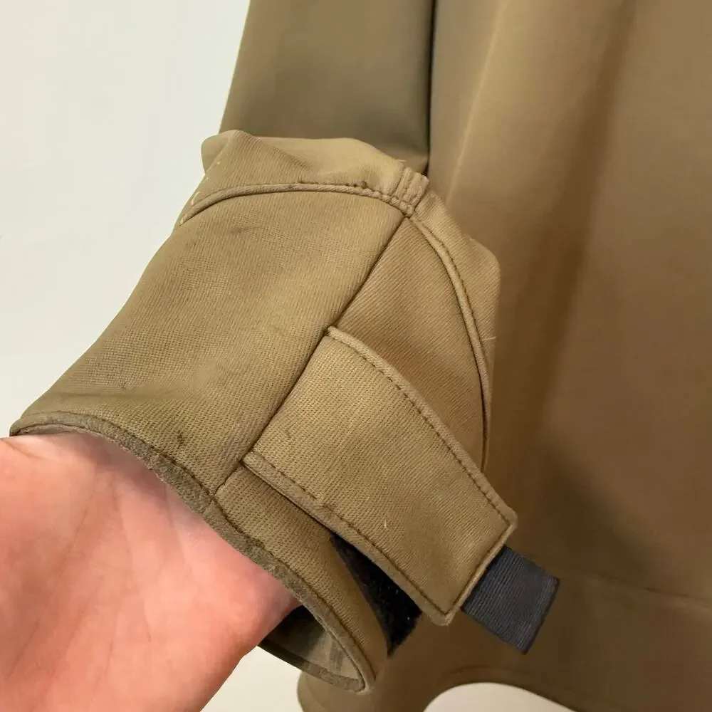 Carhartt Men's Crowley Nylon Jacket Full‎ Zip Softshell Tan Medium Workwear